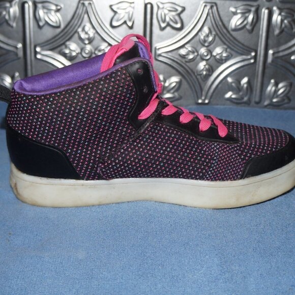 Skechers Girls Size 5.5 Energy Lights Light Up Multicolored High Top - Picture 6 of 8